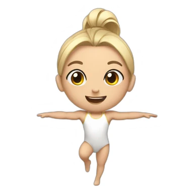 Rythmics gymnastics sticker