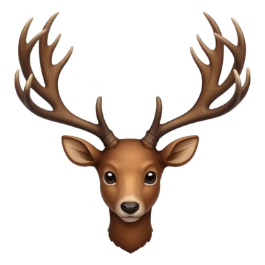 Deer Antlers sticker