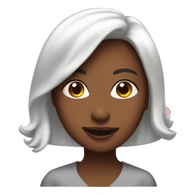 Woman freshly in love  sticker