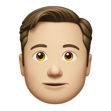 Elon Musk on Mar sticker