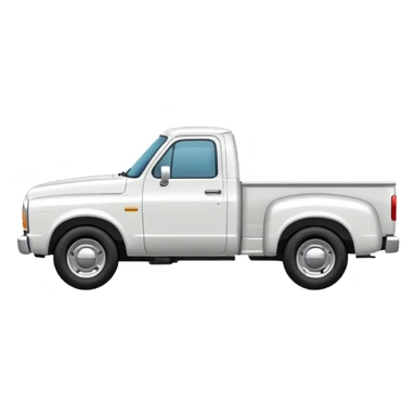 SINGLE WHITE PICKUP TRUCK SIDE VIEW "EllisDon"  sticker