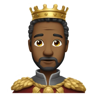 Charles the king of lions sticker