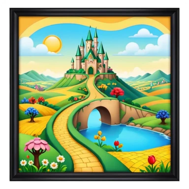 The Land of Oz sticker