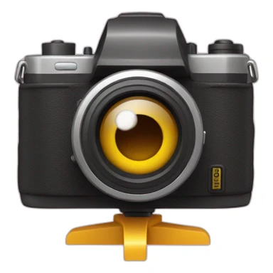 Appareil photo flash sticker