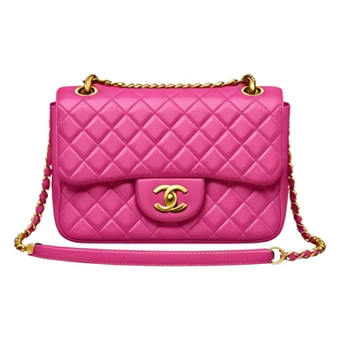 pink chanel mini 25 sticker