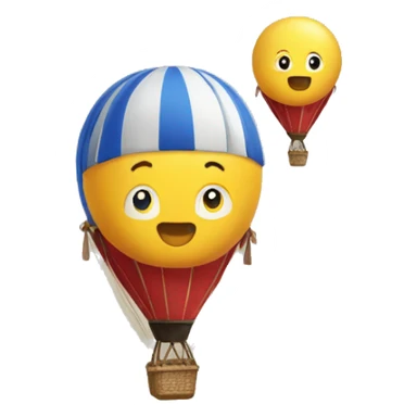 Montgolfière sticker