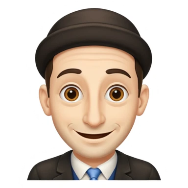 Jewish Emoji man with huge nose sticker