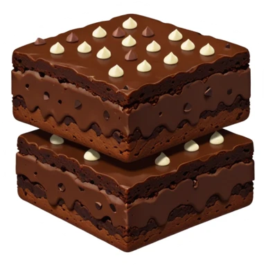 Triple Chocolate Brownie sticker