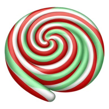 Peppermint emoji Google Noto Color emoji style  sticker