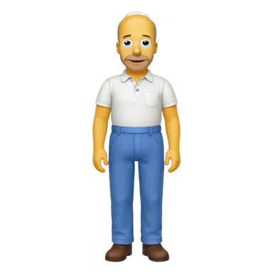 Homer simpson sticker