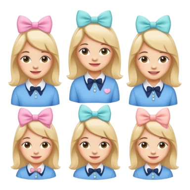 Girls preppy Stickers sticker