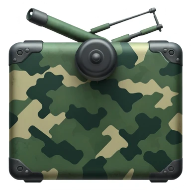 dark green air defense systems sticker