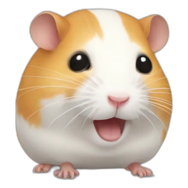 Hamster malade sticker