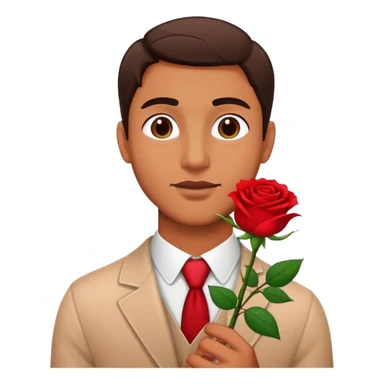 godfather with rose sticker