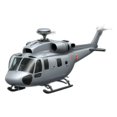 helicopter on the litle grey cat sticker