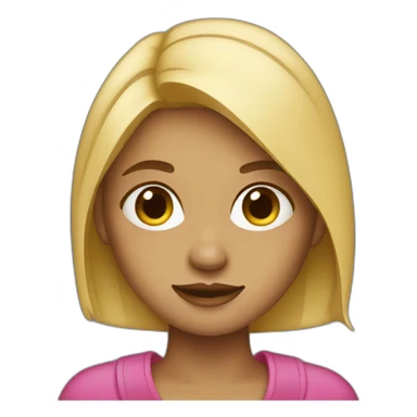 A girl designer sticker