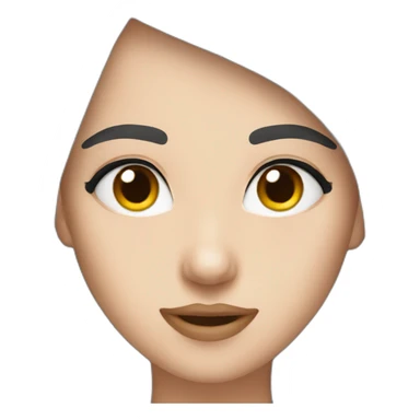 Eyebrows-arch sticker