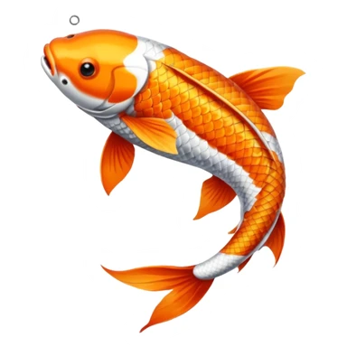 koi fish sticker