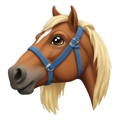 Bronco horse sticker