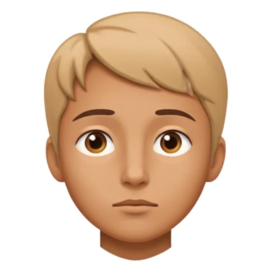 person with a thoughtful expression, looking upward as if imagining the future sticker