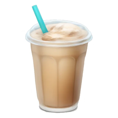 iced chai latte sticker