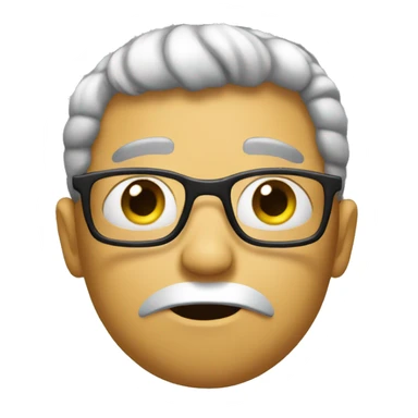 Confused and nervous  sticker