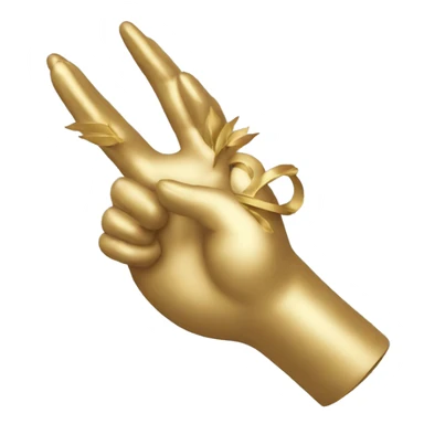 Un roi avec un masque de fer faisant un signe de la main sticker