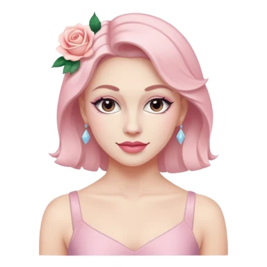 Tins pastels rose Danseuse de jazz contemporain à la peau blanche  sticker