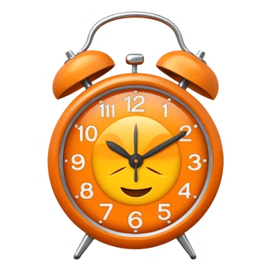 Fall alarm emoji sticker