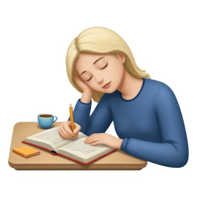 Fesse prout étudier dormir sticker