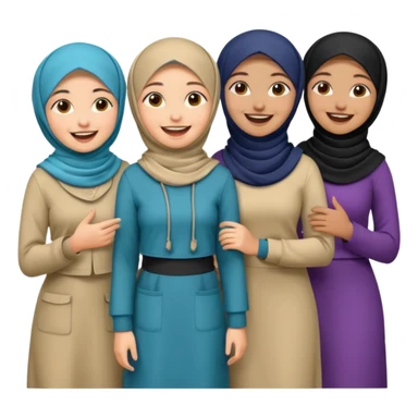 slang Muslim teenagers sticker