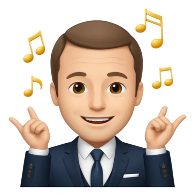 Macron qui tue tung tung tung sahur sticker