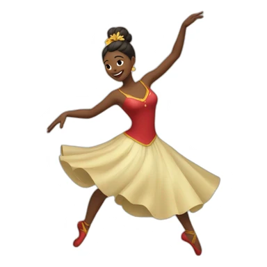 Dancing sërbĩąñ lady sticker