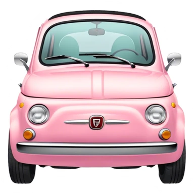 Fiat 500 Pastel  sticker