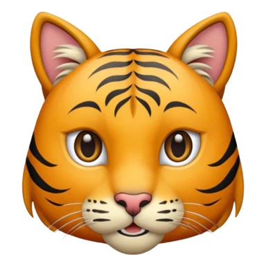 Un chat qui chevauche un cheval sticker