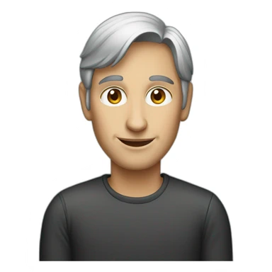 steve jobs young sticker