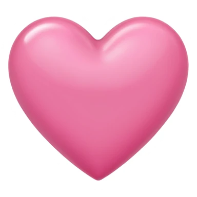 Make a pink heart with a cursive R in the middle sticker