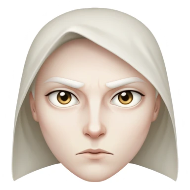 White assassin sticker