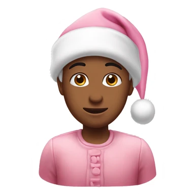 Pink Christmas ￼ sticker