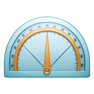 "📏" This emoji is for ruler. Then make an emoji for protractor. Which is real emoji type like the give sticker