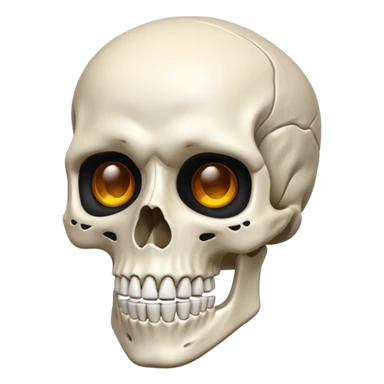 Gojo skeleton sticker