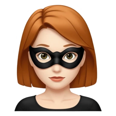 incredibles helen par with black eye mask sticker