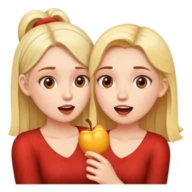 girls gossip sticker