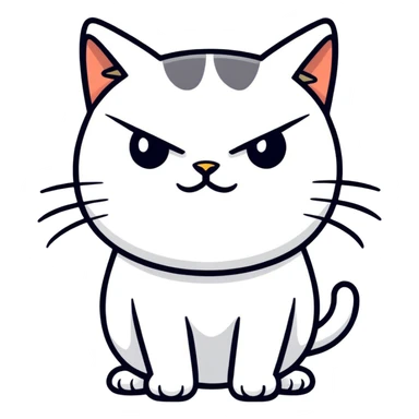 grumpy cat sticker