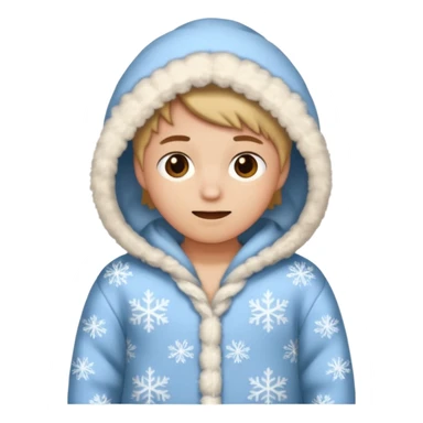 Winter Cozy Pajamas sticker