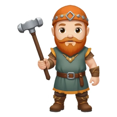 Dwarf full body sticker