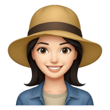 Kendal jenner with hat sticker