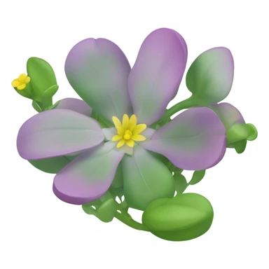 Plant purslane sticker