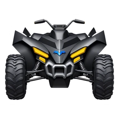 batmobile atv raptor 700 sticker