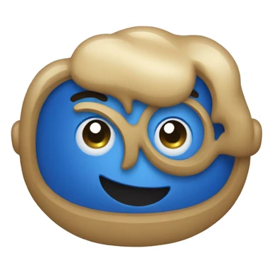 blue thumsup sticker